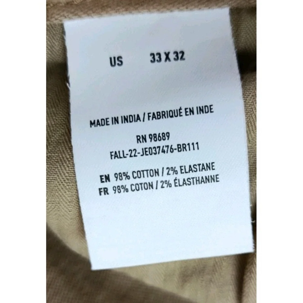 Todd Snyder Pants Mens 33X32 Beige Chino Slim FIt 5 Pocket Italian Moleskin